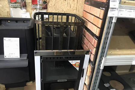 Печь банная НМК Катунь со стеклом