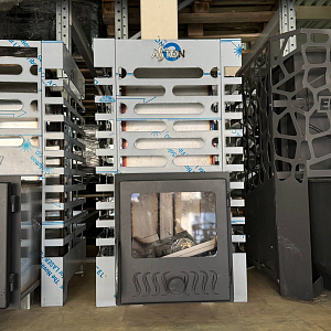 Печь банная ASTON (Астон) 16 INOX стекло